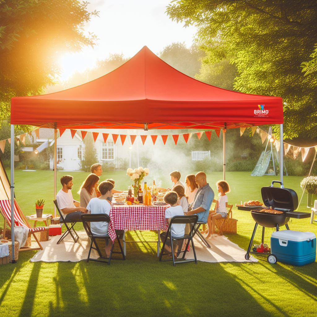 Tente pliante pour événements communautaires